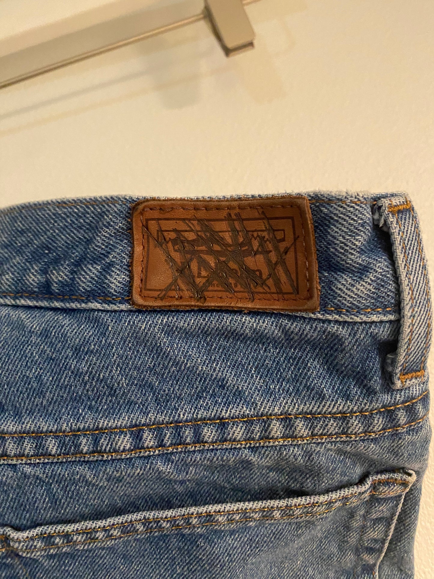 "wat a time to be a werewolf" jean shorts