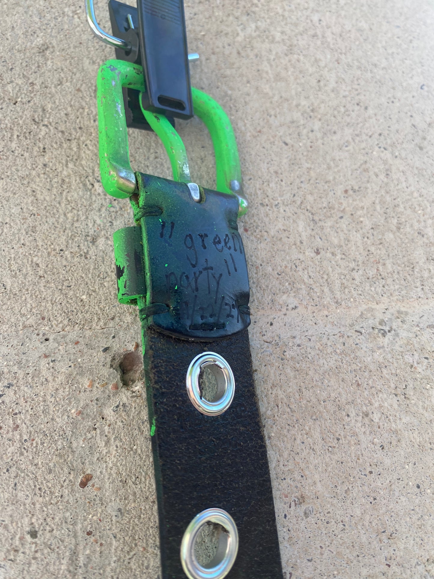 "green party" belt (32 - 36)
