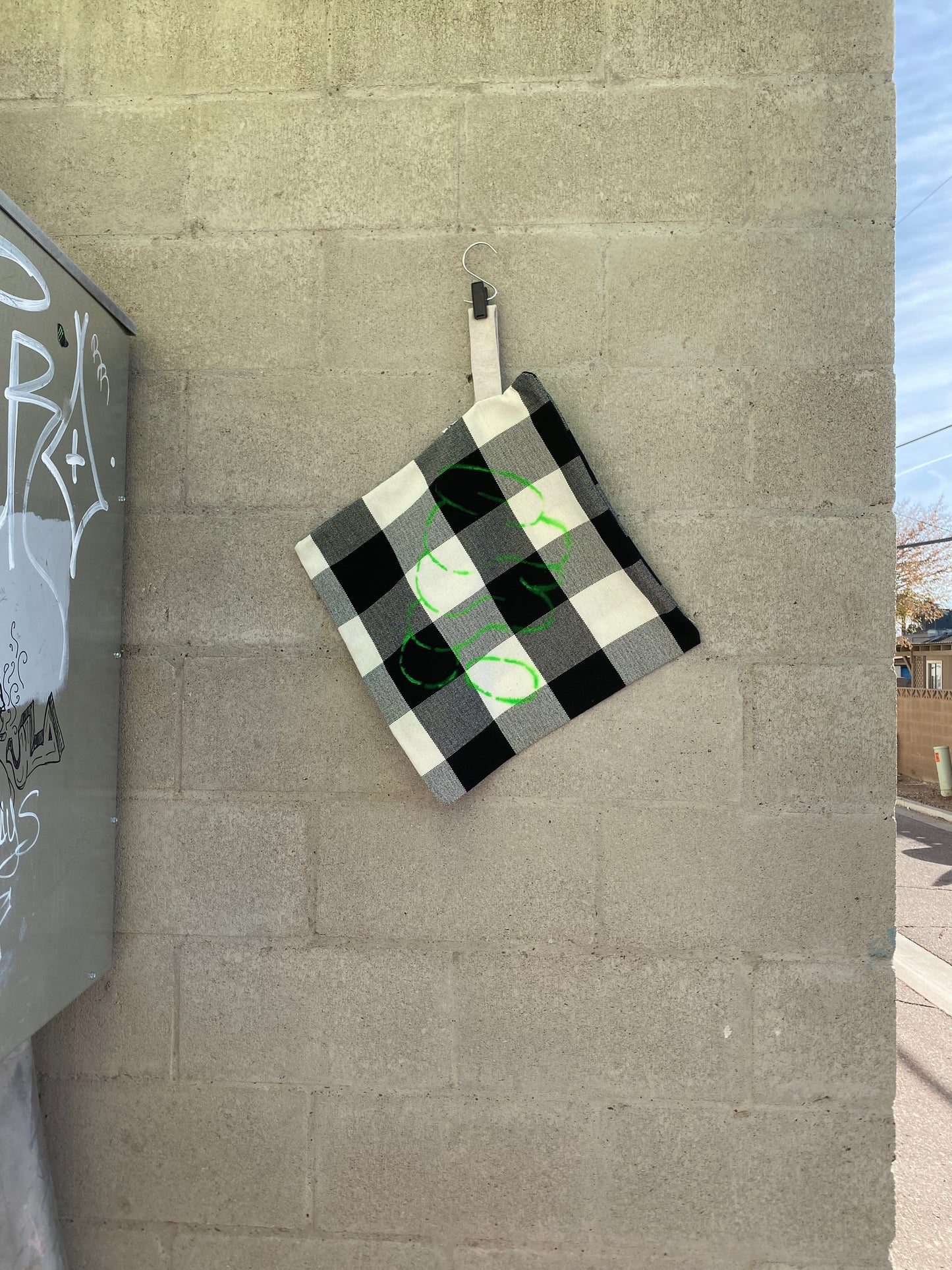 "green blood ghost face" bag
