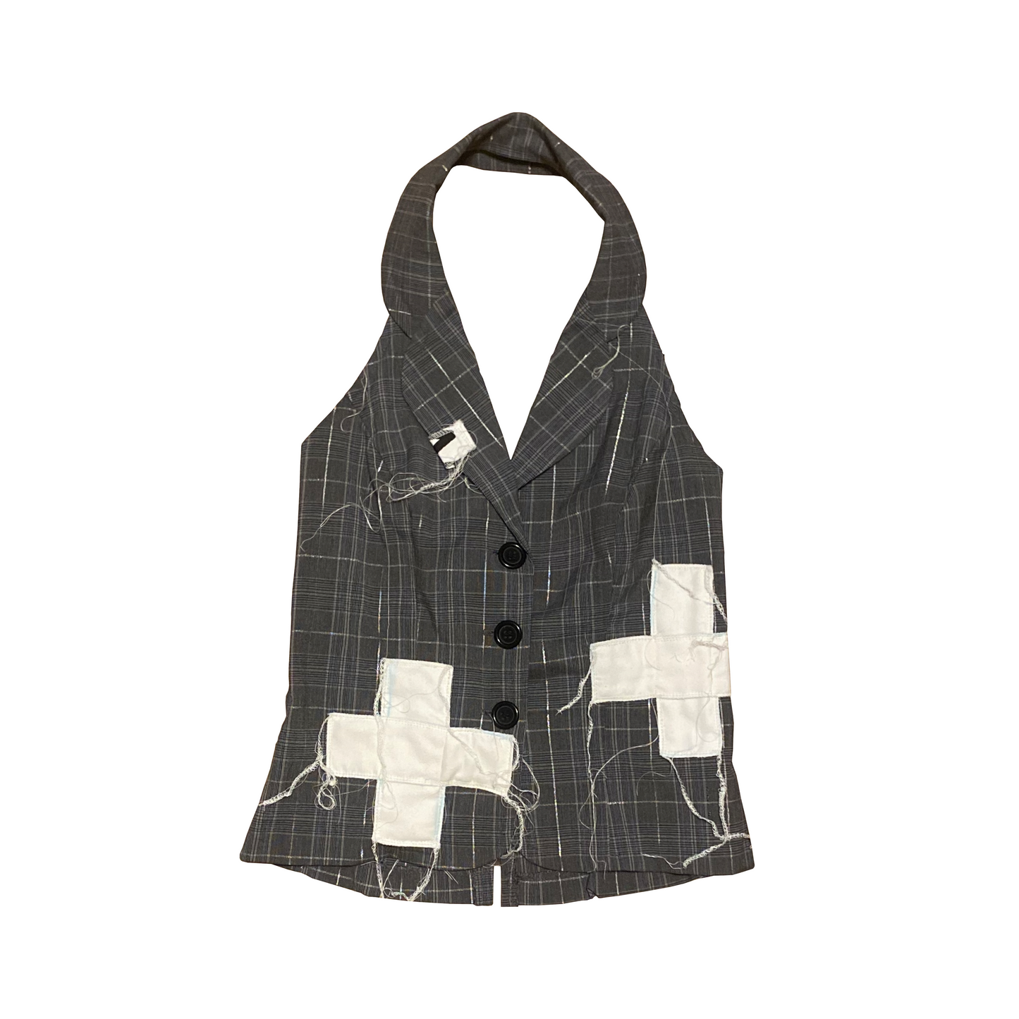 "blessed" sleeveless top (s)