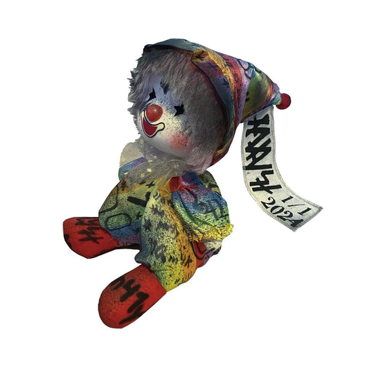 "stay strong" wind-up clown