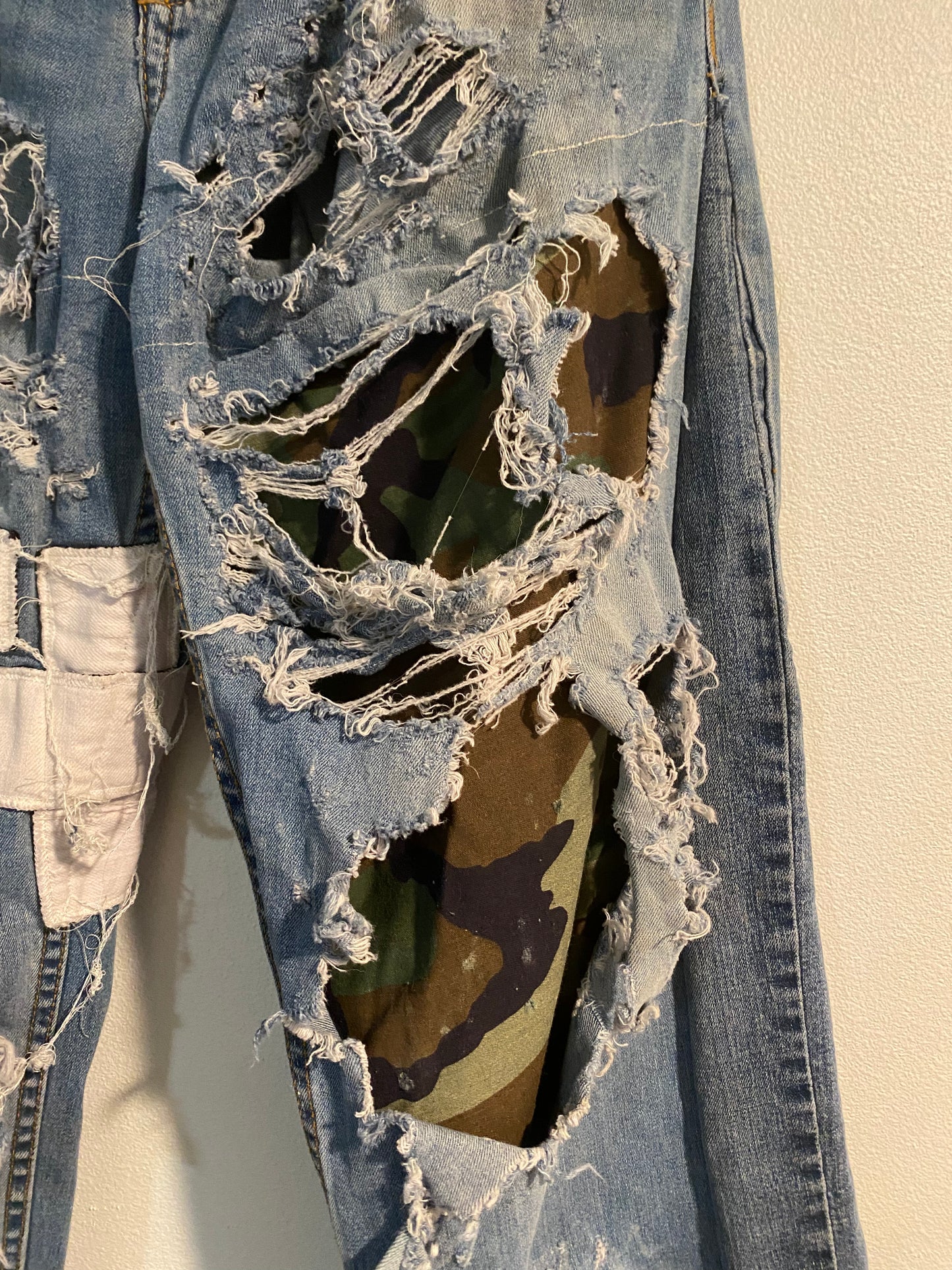 "purple heart" jeans