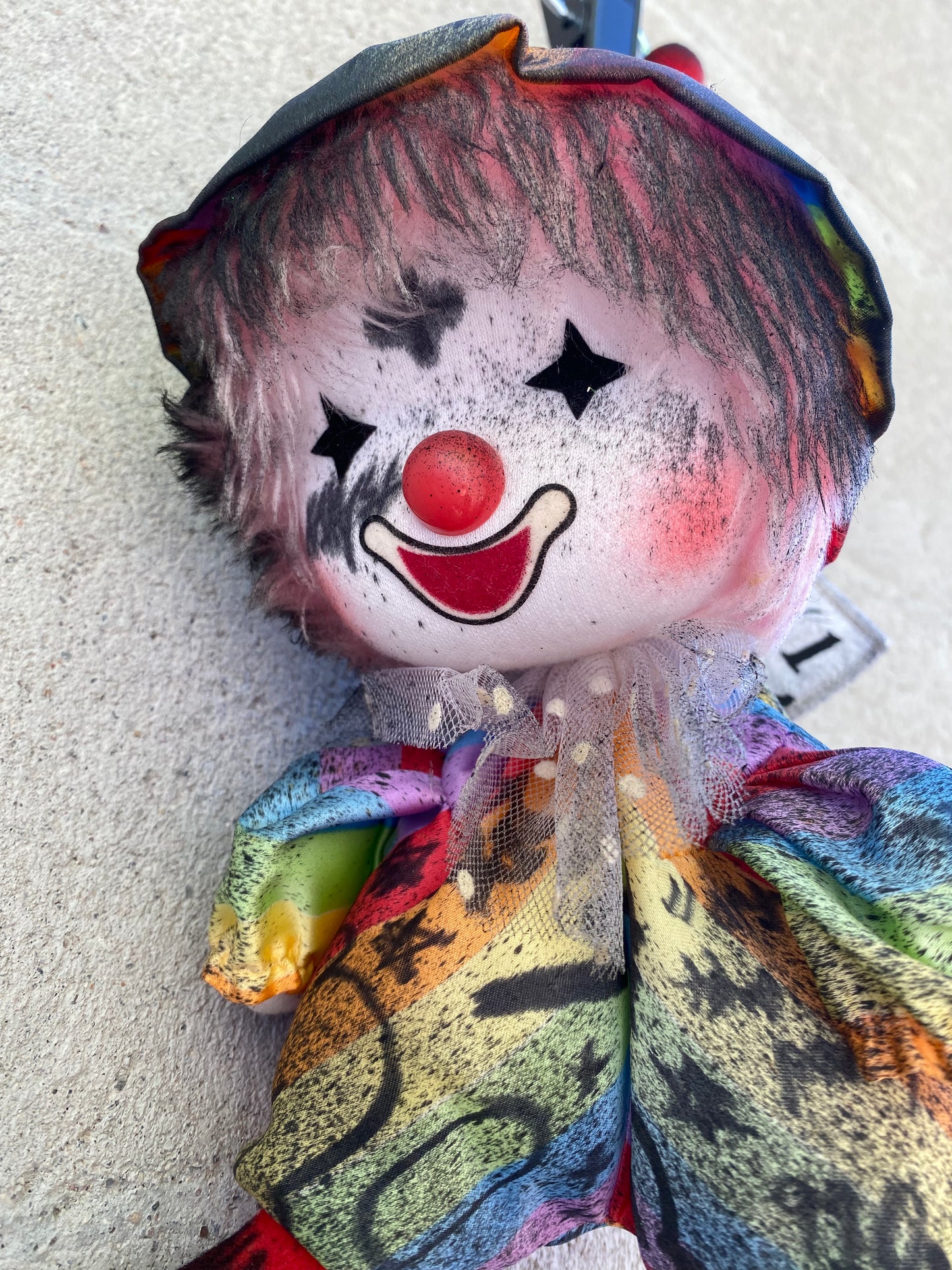 "stay strong" wind-up clown