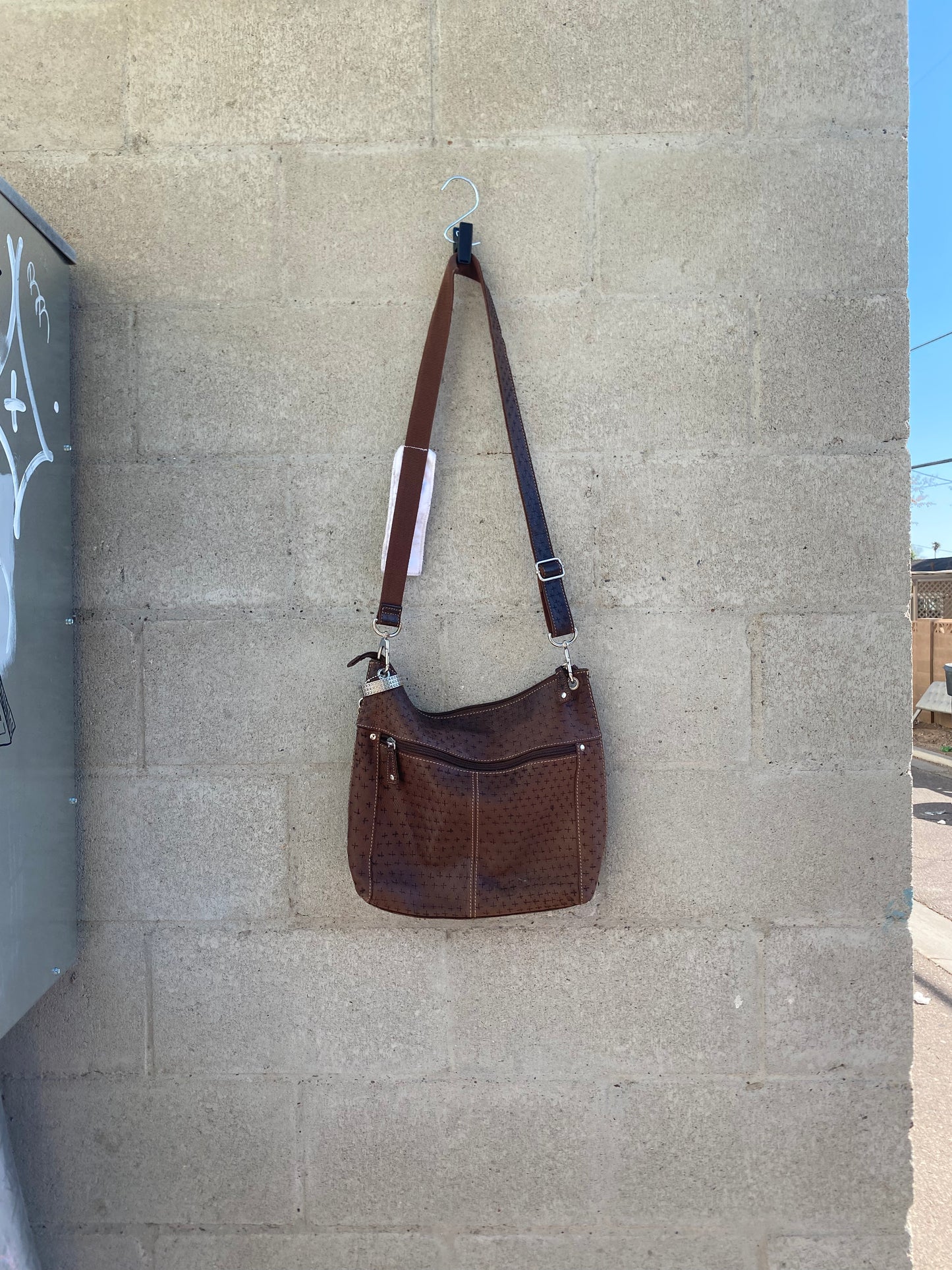 "lux" shoulder bag