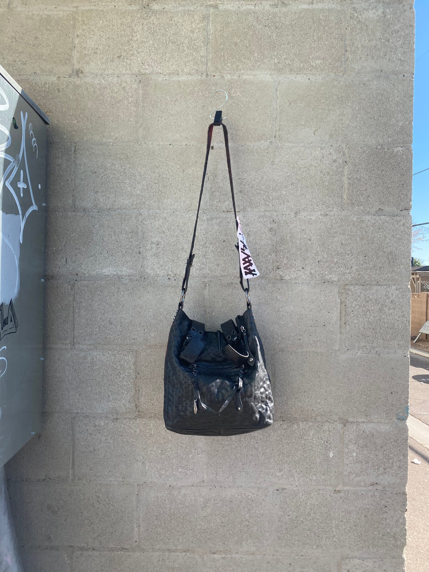 "graph" shoulder bag