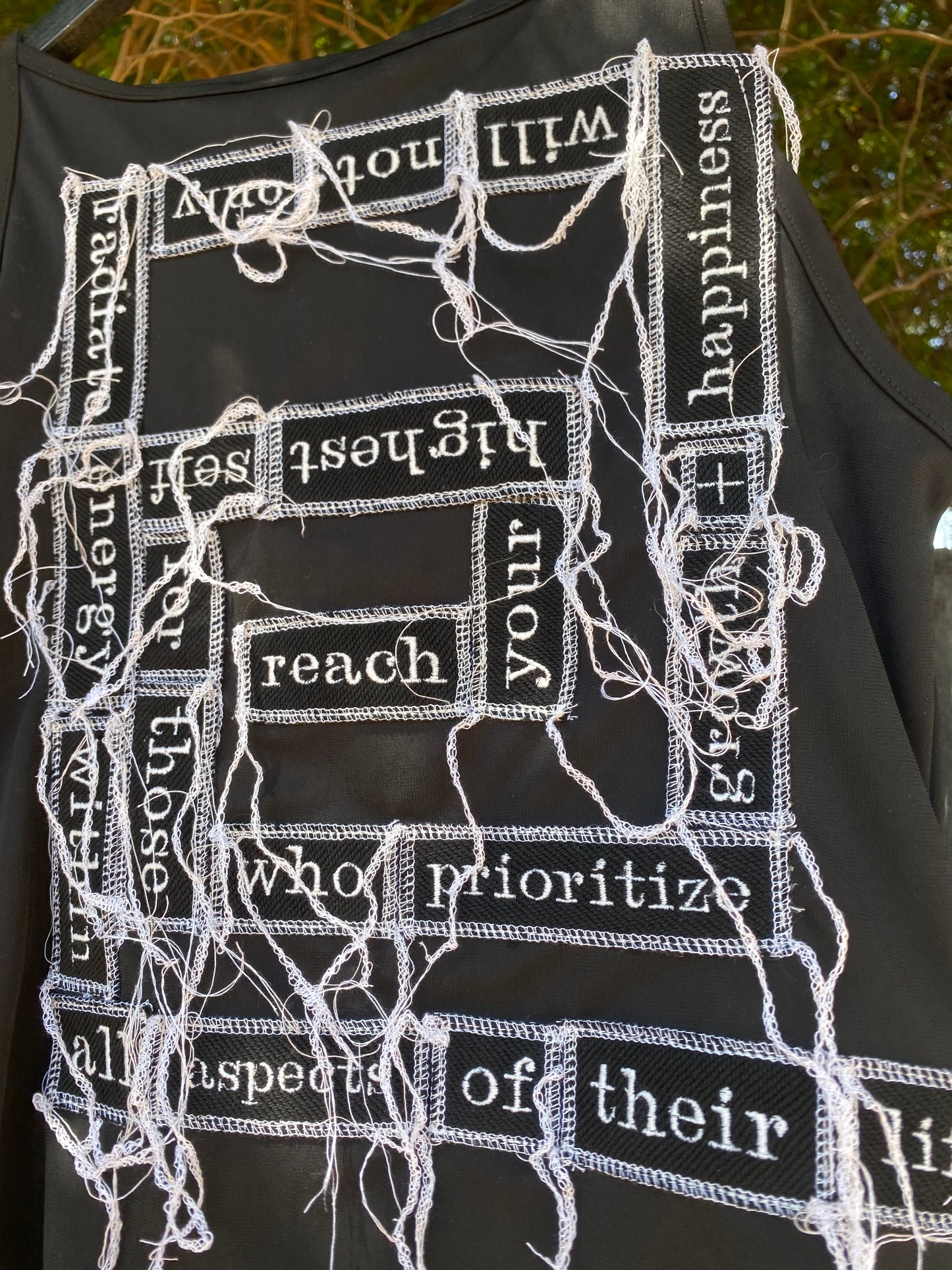 "cycles of consciousness" tank (m)